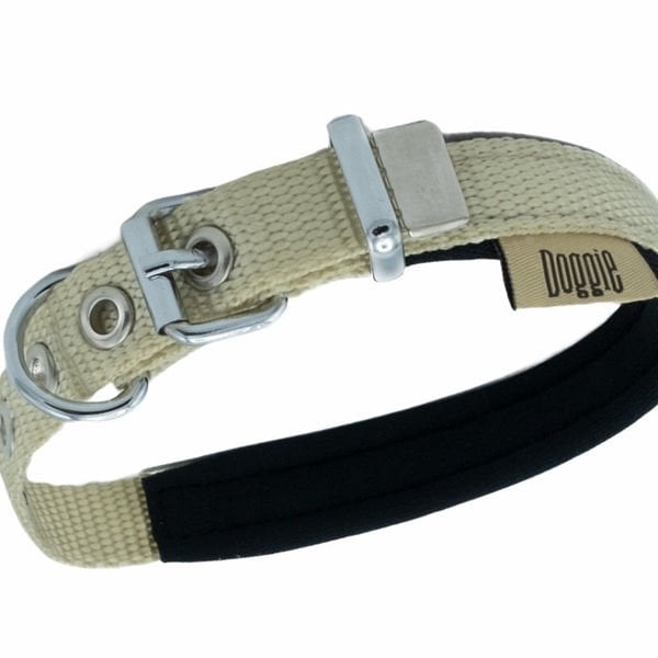 Doggie Comfort Dokuma Köpek Boyun Tasması Small Haki 1.5x20-25 Cm Doggie Comfort Dokuma Köpek Boyun Tasması Small Haki 1.5x20-25 Cm
