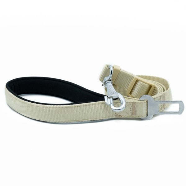 Doggie Dokuma Emniyet Kemerli Köpek Gezdirme Tasma Aparatı Medium Haki 2.5x80-120 Cm Doggie Dokuma Emniyet Kemerli Köpek Gezdirme Tasma Aparatı Medium Haki 2.5x80-120 Cm
