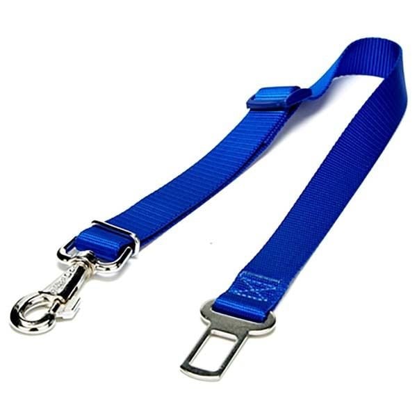Doggie Dokuma Emniyet Kemerli Köpek Gezdirme Tasma Aparatı Medium Mavi 2.5x50-80 Cm Doggie Dokuma Emniyet Kemerli Köpek Gezdirme Tasma Aparatı Medium Mavi 2.5x50-80 Cm