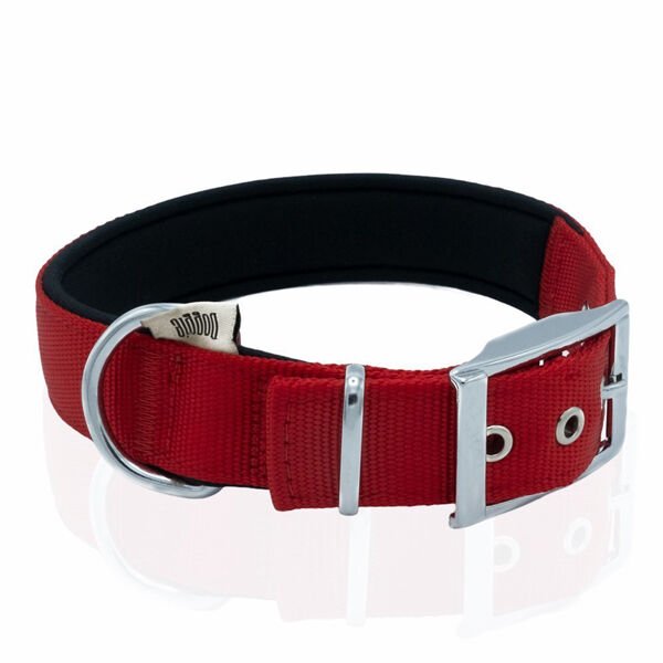Doggie Elit Dokuma Köpek Boyun Tasması Medium Kırmızı 3x42-50 Cm Doggie Elit Dokuma Köpek Boyun Tasması Medium Kırmızı 3x42-50 Cm