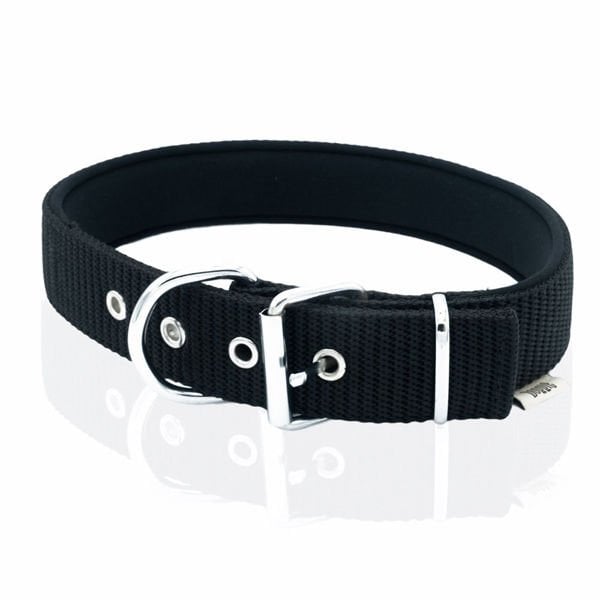 Doggie Elit Dokuma Köpek Boyun Tasması Small Siyah 4x47-55 Cm Doggie Elit Dokuma Köpek Boyun Tasması Small Siyah 4x47-55 Cm
