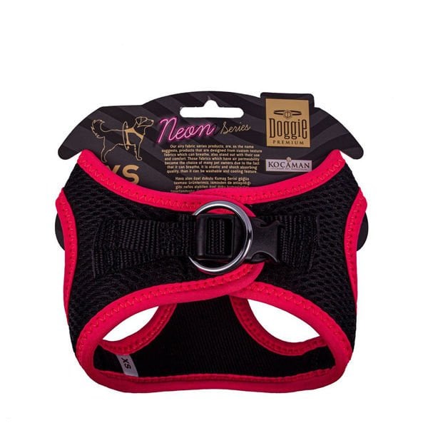 Doggie Havalı Dokuma Neon Küçük Irk Köpek Göğüs Tasması Xsmall Pembe 30-34 Cm Doggie Havalı Dokuma Neon Küçük Irk Köpek Göğüs Tasması Xsmall Pembe 30-34 Cm