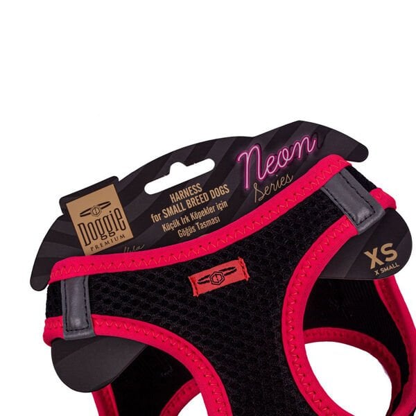 Doggie Havalı Dokuma Neon Küçük Irk Köpek Göğüs Tasması Xsmall Pembe 30-34 Cm Doggie Havalı Dokuma Neon Küçük Irk Köpek Göğüs Tasması Xsmall Pembe 30-34 Cm