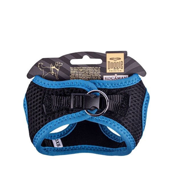 Doggie Havalı Dokuma Neon Küçük Irk Köpek Göğüs Tasması Xxxsmall Mavi 22-26 Cm Doggie Havalı Dokuma Neon Küçük Irk Köpek Göğüs Tasması Xxxsmall Mavi 22-26 Cm