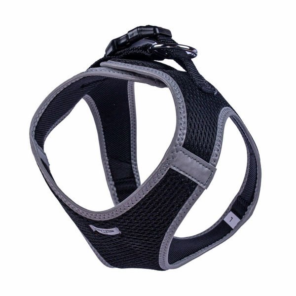 Doggie Havalı Dokuma Reflektör Küçük Irk Köpek Göğüs Tasması Large Siyah 42-48 Cm Doggie Havalı Dokuma Reflektör Küçük Irk Köpek Göğüs Tasması Large Siyah 42-48 Cm
