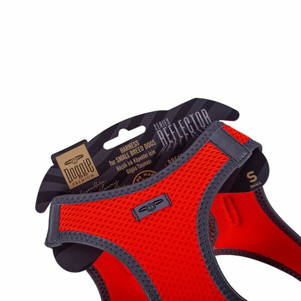 Doggie Havalı Dokuma Reflektör Küçük Irk Köpek Göğüs Tasması Small Turuncu 32-38 Cm Doggie Havalı Dokuma Reflektör Küçük Irk Köpek Göğüs Tasması Small Turuncu 32-38 Cm