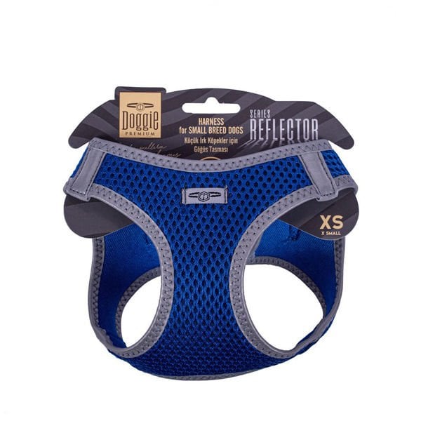 Doggie Havalı Dokuma Reflektör Küçük Irk Köpek Göğüs Tasması Xsmall Mavi 30-34 Cm Doggie Havalı Dokuma Reflektör Küçük Irk Köpek Göğüs Tasması Xsmall Mavi 30-34 Cm