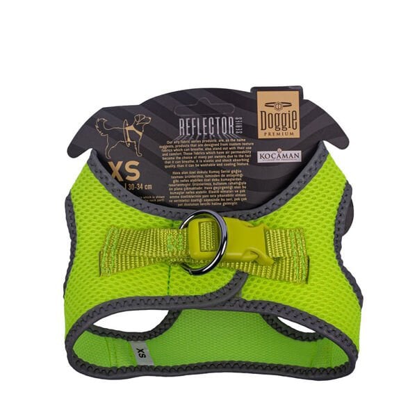 Doggie Havalı Dokuma Reflektör Küçük Irk Köpek Göğüs Tasması Xsmall Sarı 30-34 Cm Doggie Havalı Dokuma Reflektör Küçük Irk Köpek Göğüs Tasması Xsmall Sarı 30-34 Cm