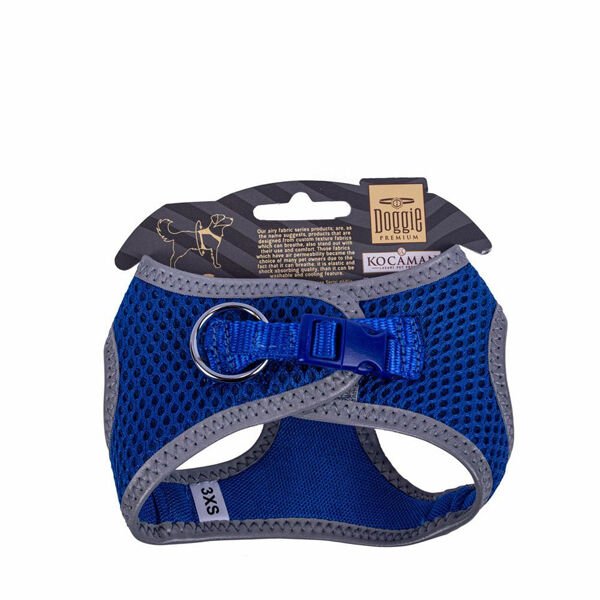 Doggie Havalı Dokuma Reflektör Küçük Irk Köpek Göğüs Tasması Xxxsmall Mavi 22-26 Cm Doggie Havalı Dokuma Reflektör Küçük Irk Köpek Göğüs Tasması Xxxsmall Mavi 22-26 Cm