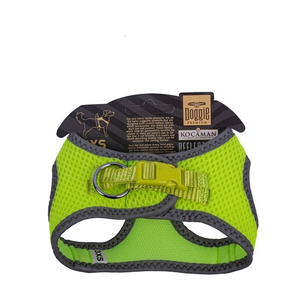 Doggie Havalı Dokuma Reflektör Küçük Irk Köpek Göğüs Tasması Xxxsmall Sarı 22-26 Cm Doggie Havalı Dokuma Reflektör Küçük Irk Köpek Göğüs Tasması Xxxsmall Sarı 22-26 Cm
