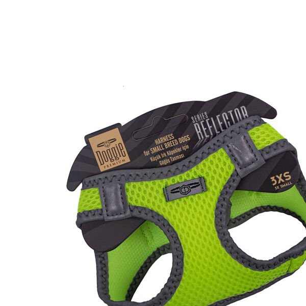 Doggie Havalı Dokuma Reflektör Küçük Irk Köpek Göğüs Tasması Xxxsmall Sarı 22-26 Cm Doggie Havalı Dokuma Reflektör Küçük Irk Köpek Göğüs Tasması Xxxsmall Sarı 22-26 Cm