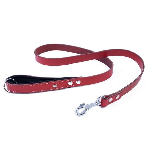 Doggie Konfor Deri Köpek Gezdirme Tasması Medium Kırmızı 3x100 Cm Doggie Konfor Deri Köpek Gezdirme Tasması Medium Kırmızı 3x100 Cm