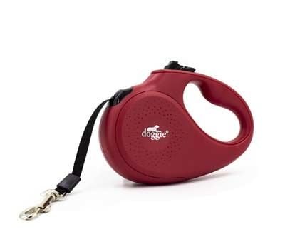 Doggie Master Otomatik Köpek Uzatma Tasması Medium Kırmızı 25 Kg 5 Mt Doggie Master Otomatik Köpek Uzatma Tasması Medium Kırmızı 25 Kg 5 Mt