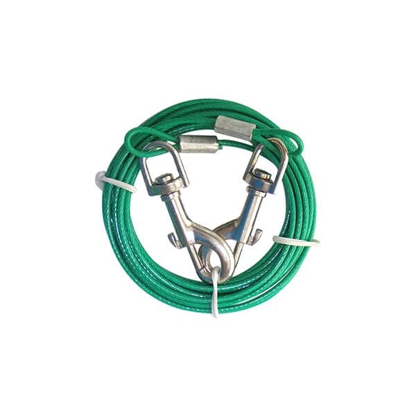 Eastland Köpek Çelik Bahçe Bağlama Halatı Yeşil 2 Mm 3.6 Mt Eastland Köpek Çelik Bahçe Bağlama Halatı Yeşil 2 Mm 3.6 Mt