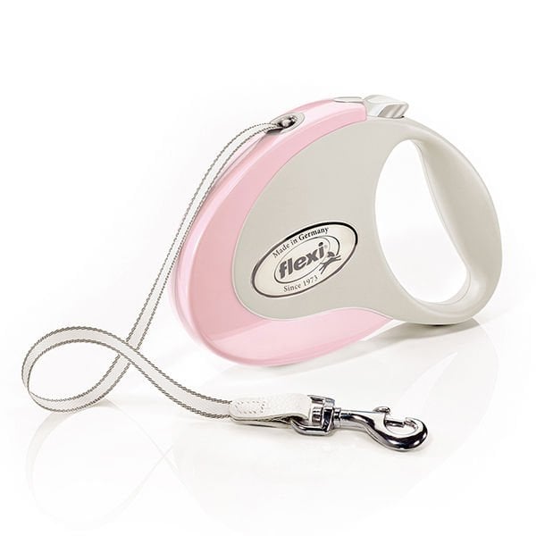 Flexi Style Şerit Otomatik Köpek Gezdirme Tasması Medium Rose 5 Mt Flexi Style Şerit Otomatik Köpek Gezdirme Tasması Medium Rose 5 Mt