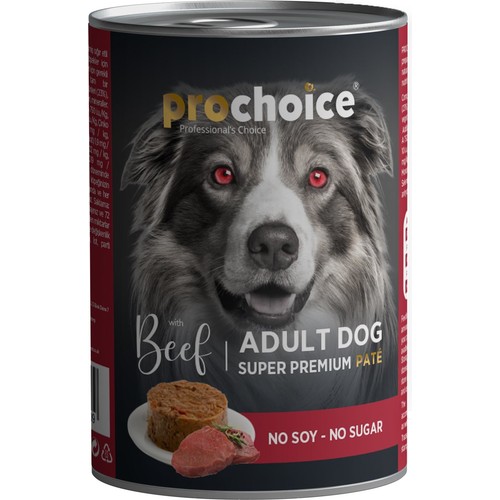 Pro Choice Adult Biftekli Yetişkin Köpek Konservesi 400 Gr Pro Choice Adult Biftekli Yetişkin Köpek Konservesi 400 Gr