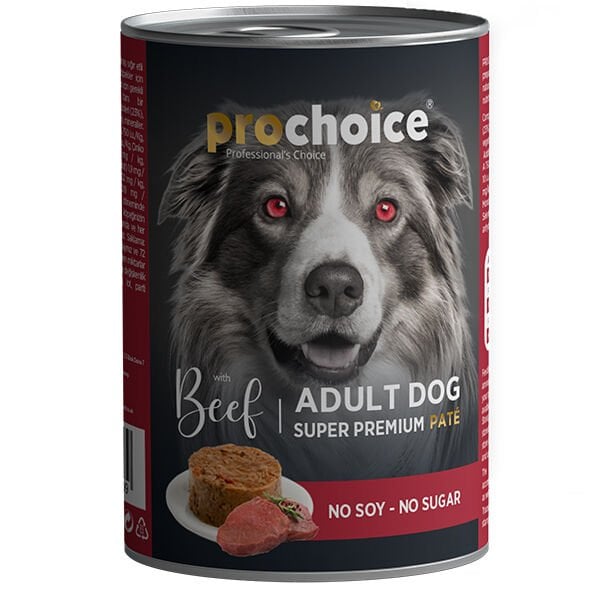 Pro Choice Adult Biftekli Yetişkin Köpek Konservesi 400 Gr Pro Choice Adult Biftekli Yetişkin Köpek Konservesi 400 Gr