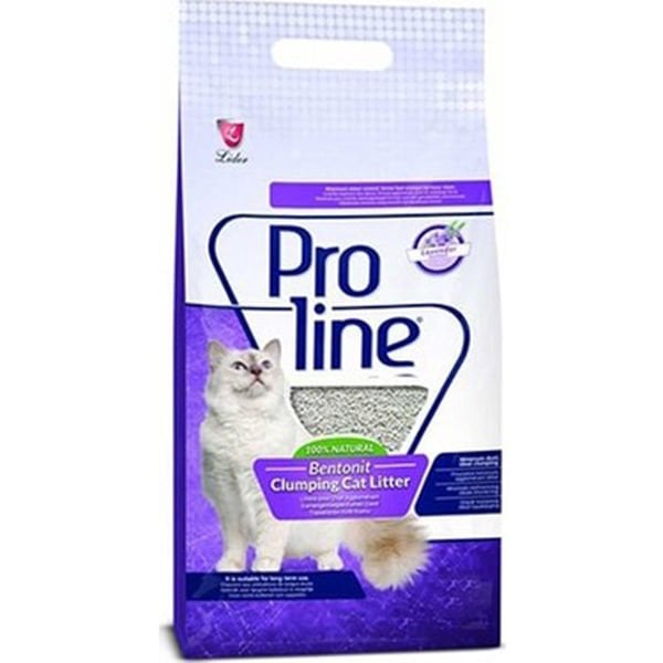 Proline Lavanta Kokulu Topaklanan Bentonit Kedi Kumu 5 Lt Proline Lavanta Kokulu Topaklanan Bentonit Kedi Kumu 5 Lt